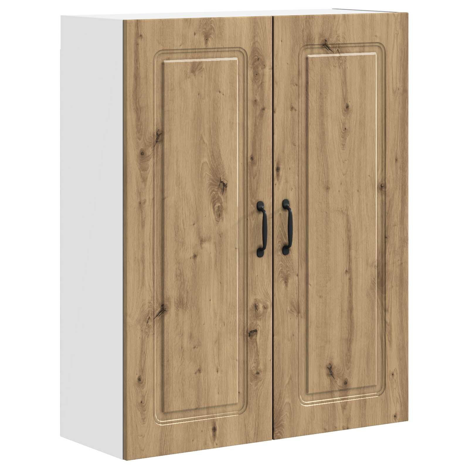vidaXL Панел за миялна машина Kalmar Дъб 80 x 31 x 100 см