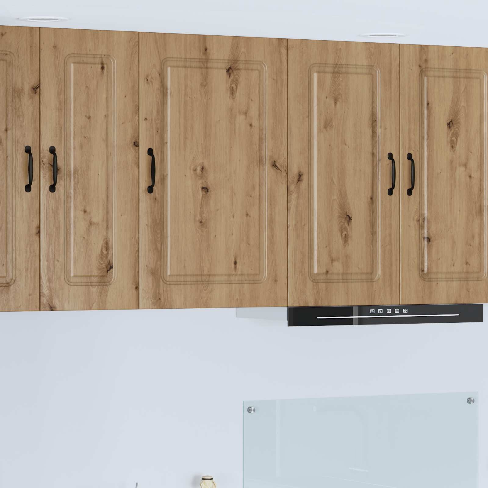 vidaXL Панел за миялна машина Kalmar Дъб 80 x 31 x 80 см