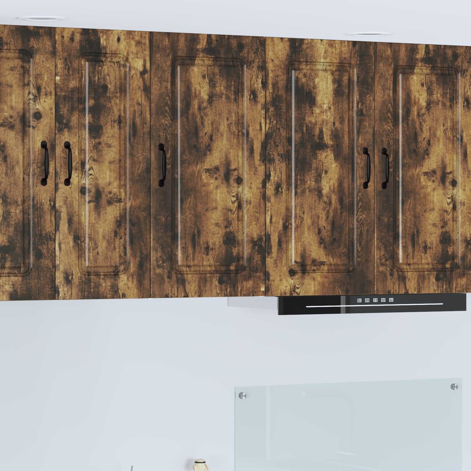 vidaXL Панел за миялна машина Kalmar Димян дъб 40 x 31 x 80 см