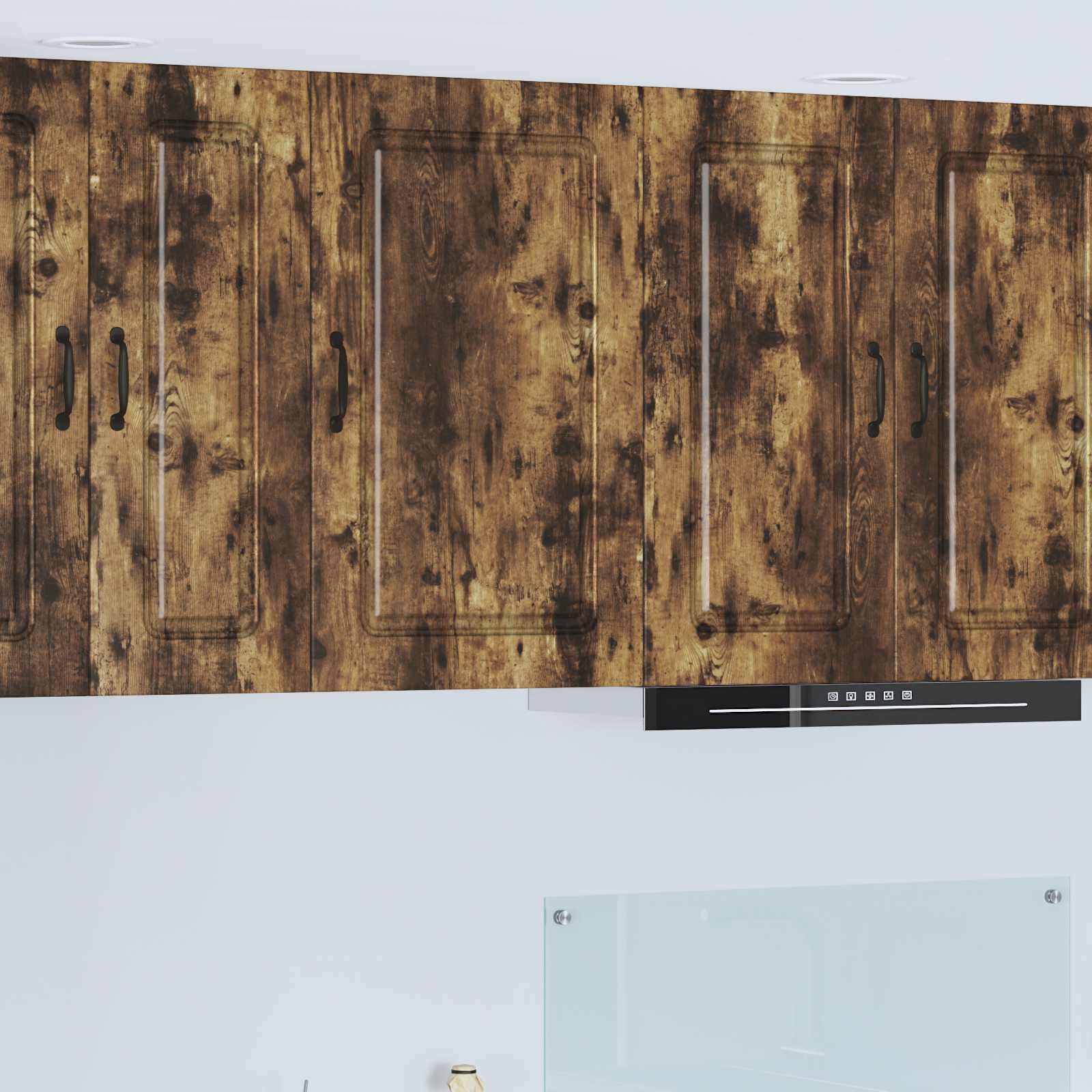 vidaXL Панел за миялна машина Kalmar Димян дъб 50 x 31 x 80 см