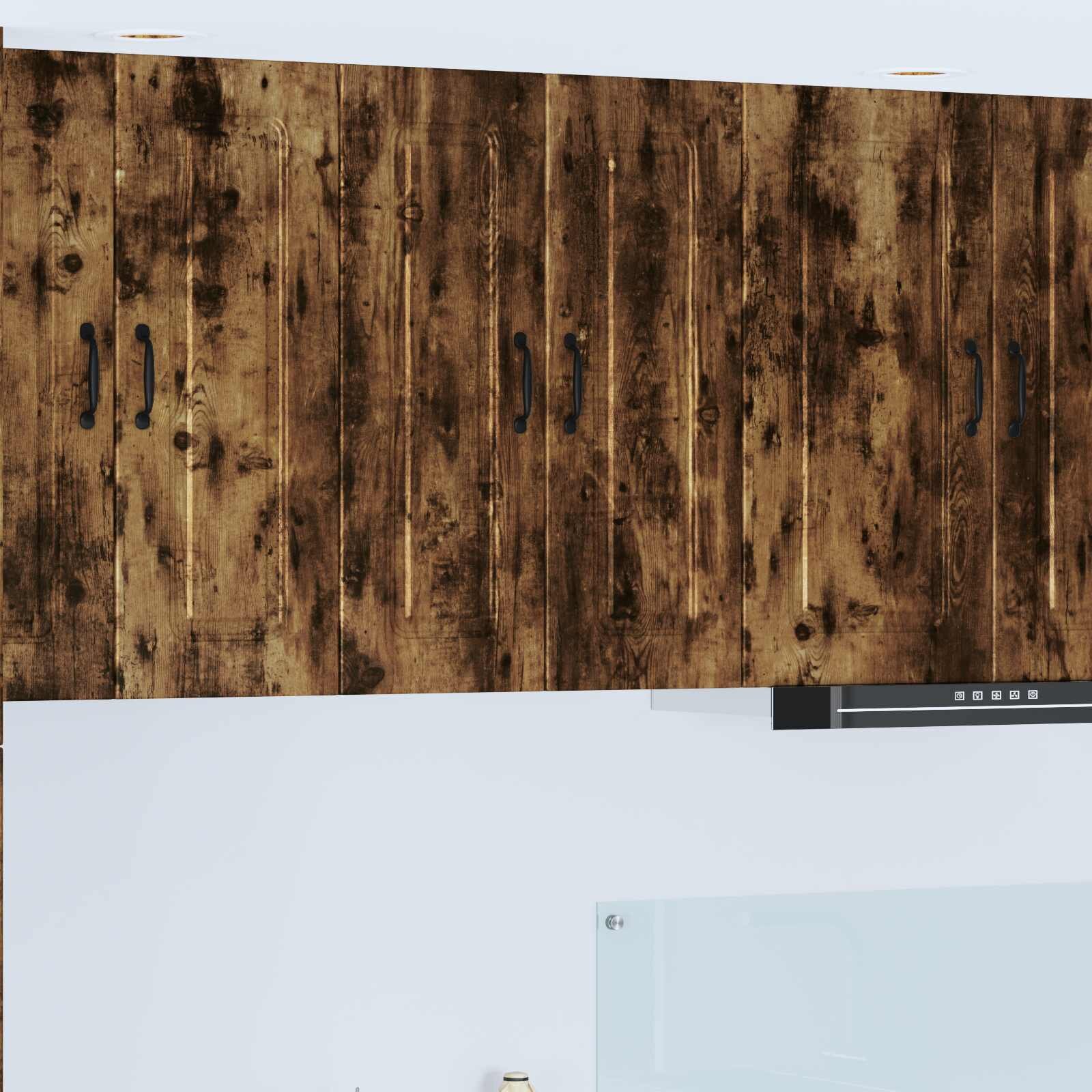 vidaXL Панел за миялна машина Kalmar Димян дъб 60 x 31 x 80 см