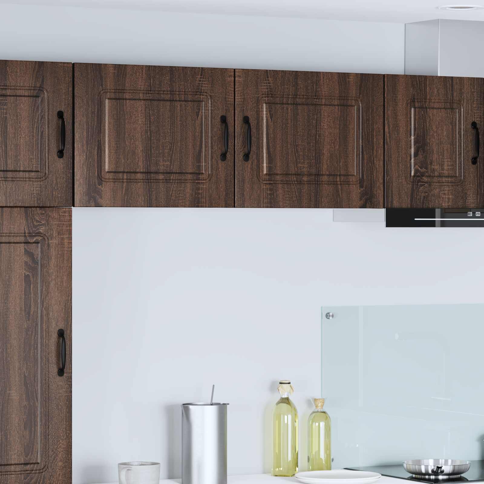 vidaXL Панел за миялна машина Kalmar Кафяв дъб 50 x 31 x 40 см