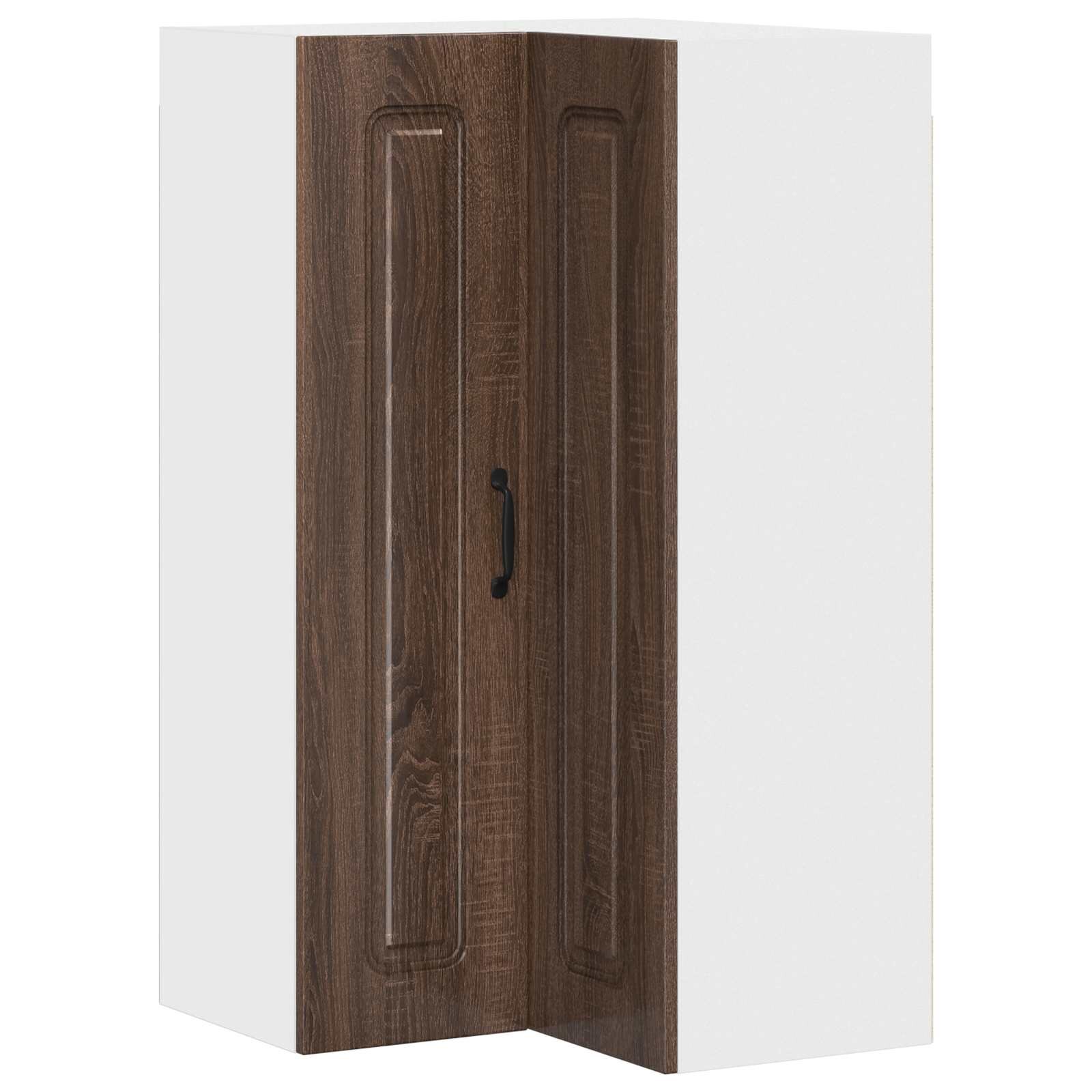 vidaXL Панел за миялна машина Kalmar Кафяв дъб 57 x 57 x 100 см