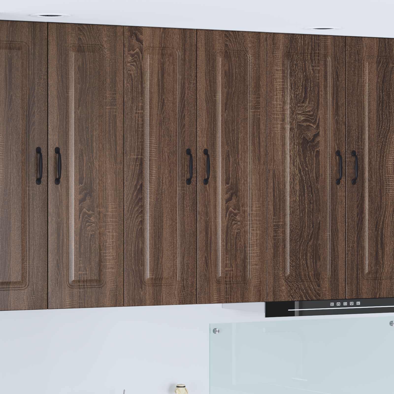 vidaXL Панел за миялна машина Kalmar Кафяв дъб 60 x 31 x 100 см