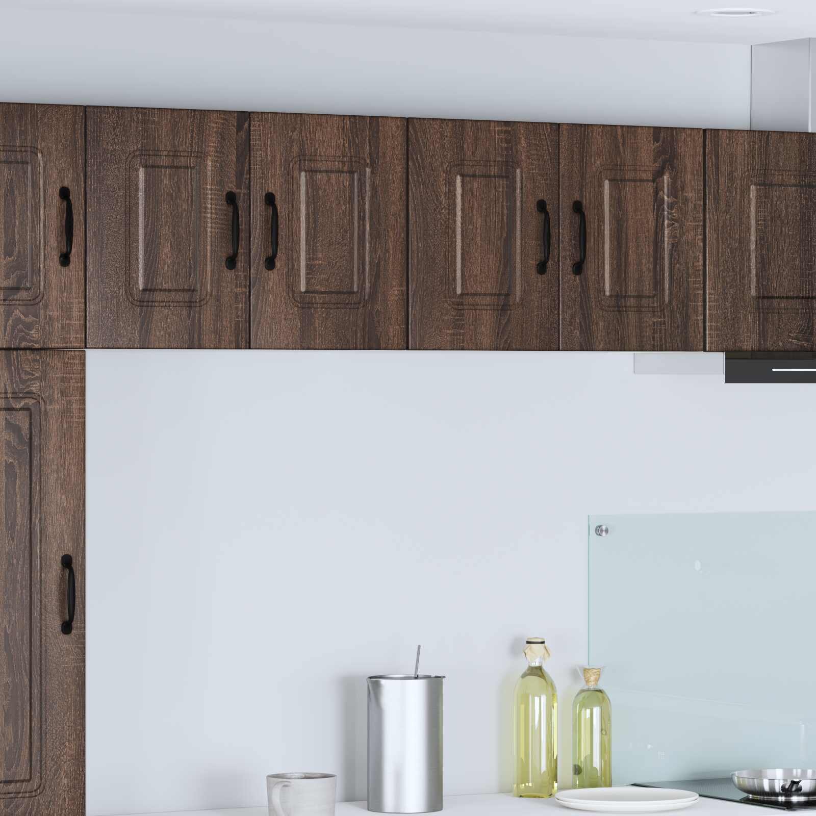 vidaXL Панел за миялна машина Kalmar Кафяв дъб 60 x 31 x 40 см