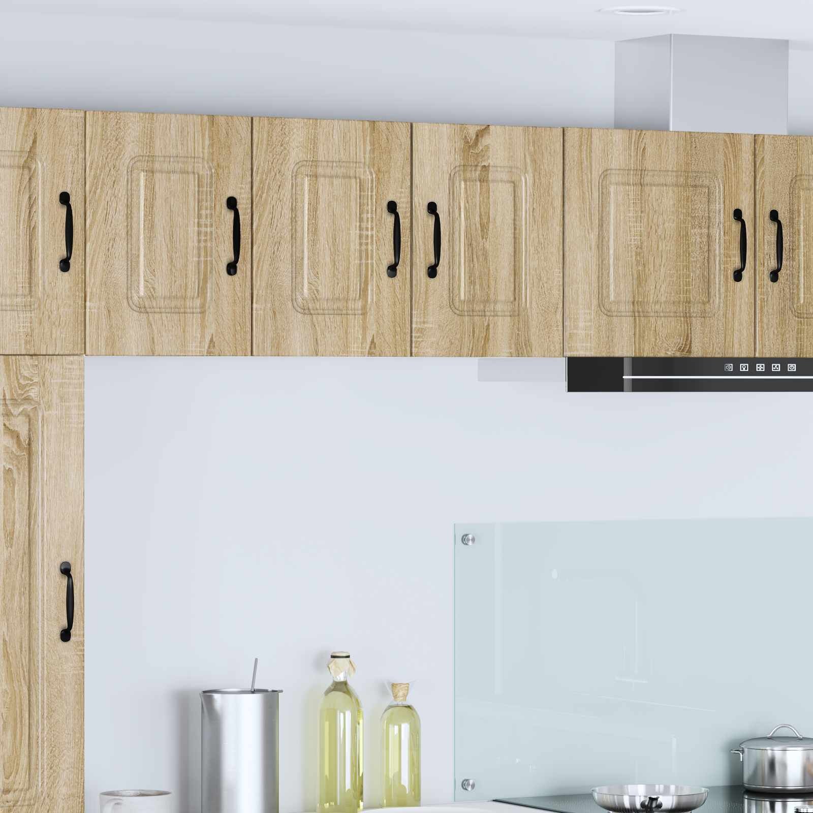 vidaXL Панел за миялна машина Kalmar Сонома дъб 30 x 31 x 40 см