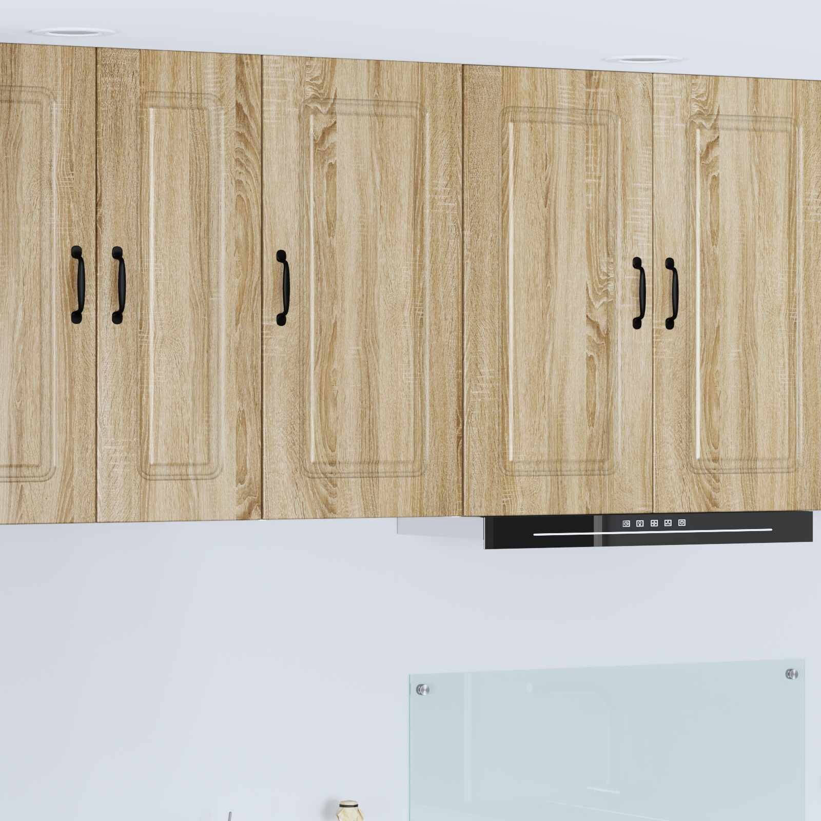 vidaXL Панел за миялна машина Kalmar Сонома дъб 40 x 31 x 80 см
