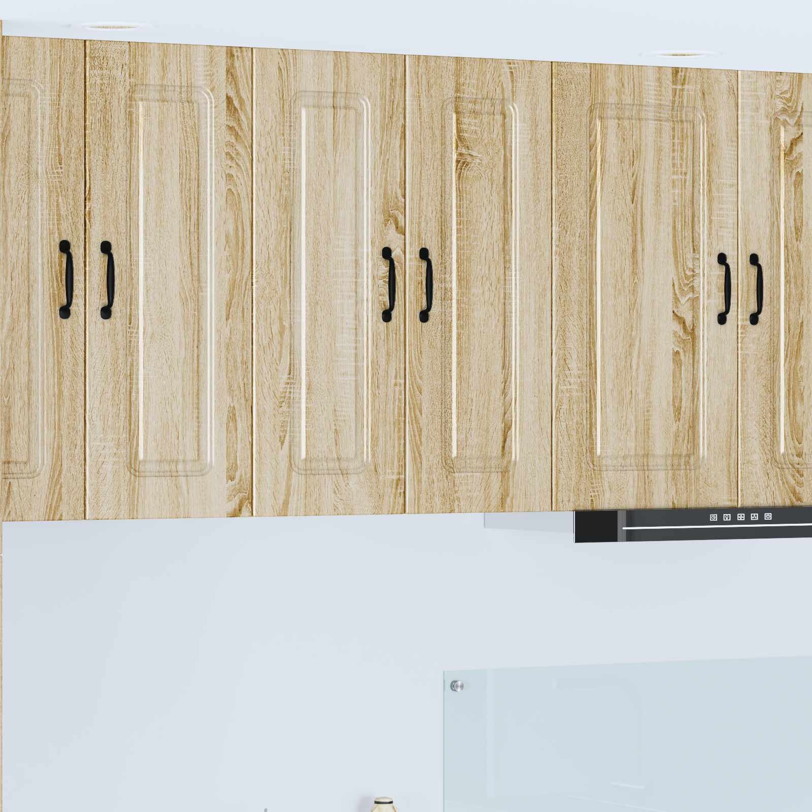 vidaXL Панел за миялна машина Kalmar Сонома дъб 60 x 31 x 80 см