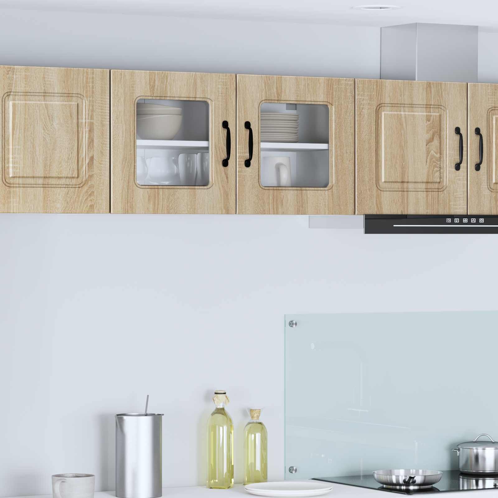 vidaXL Панел за миялна машина Kalmar Сонома дъб 80 x 31 x 40 см