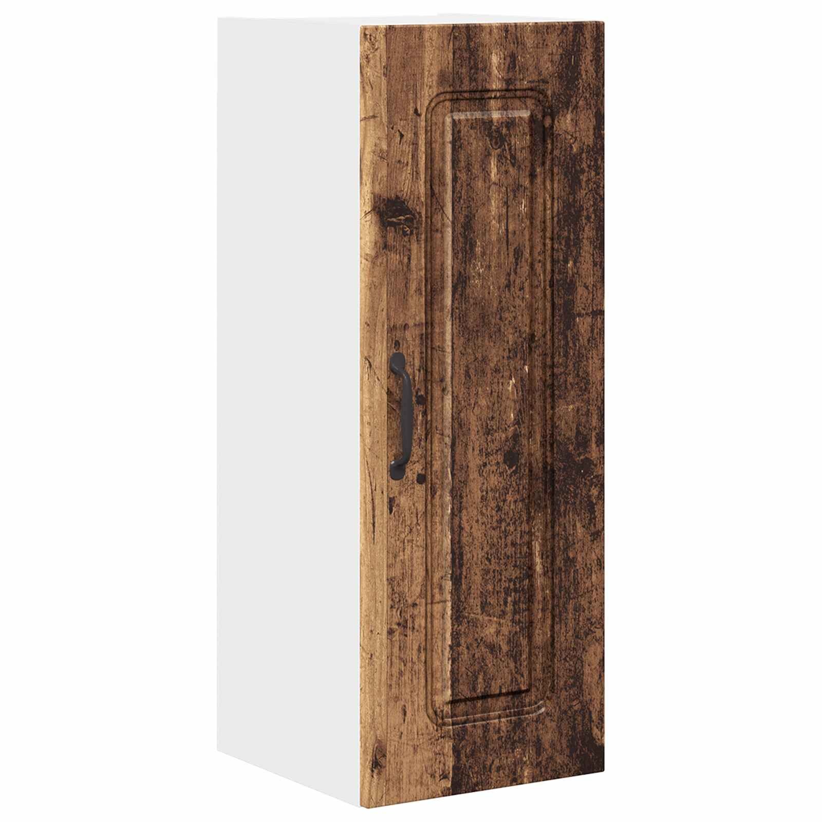 vidaXL Панел за миялна машина Kalmar Старо дърво 30 x 31 x 80 см