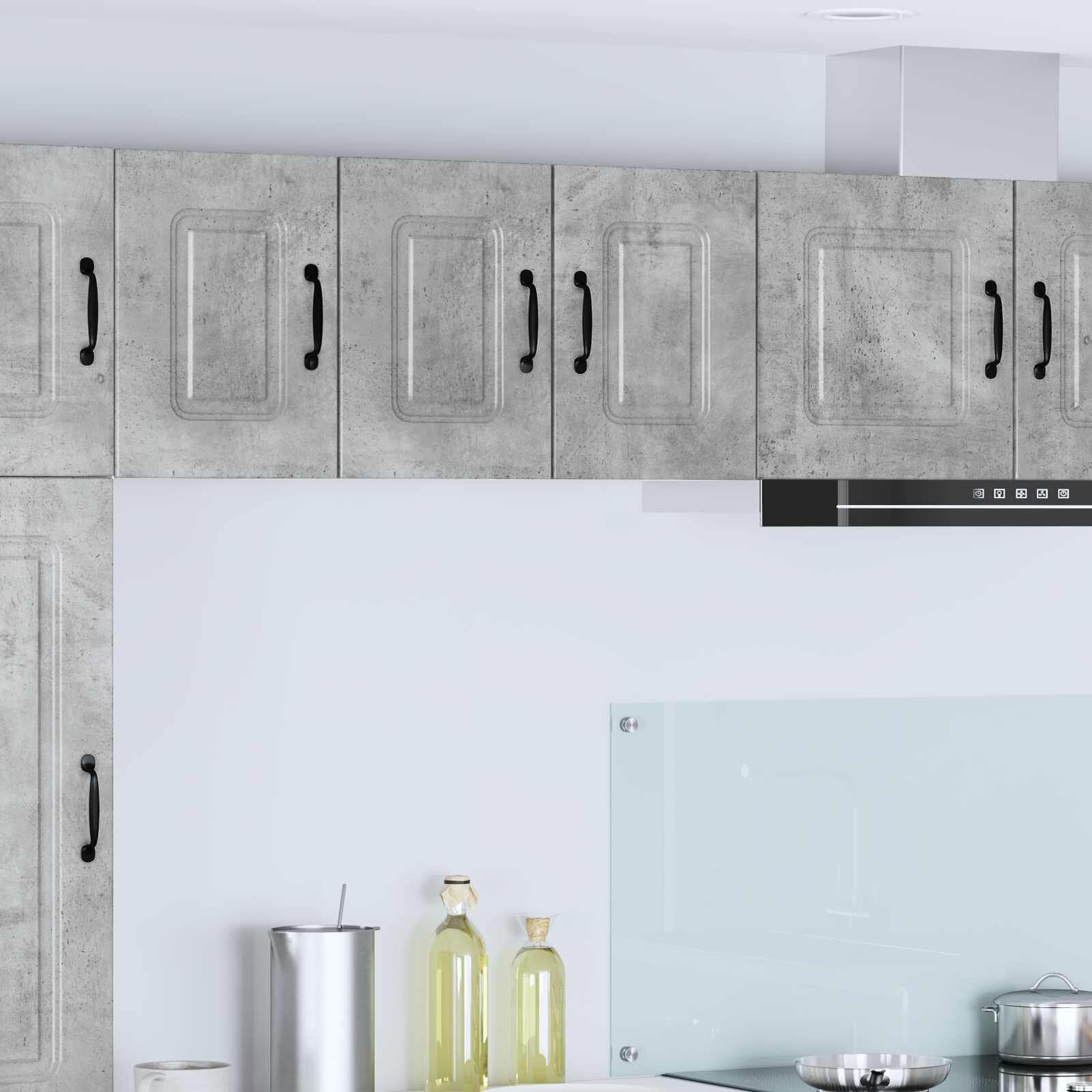 vidaXL Панел за миялна машина Kalmar Циментено сиво 30 x 31 x 40 см
