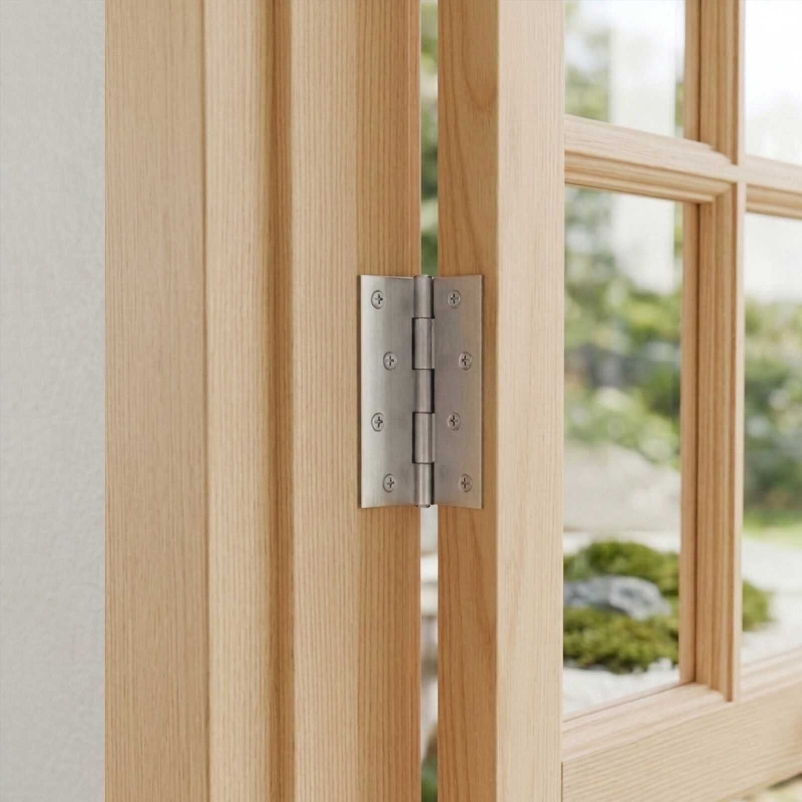 vidaXL Панта 48 бр. 100 x 70 x 8 mm Сребристо Стомана