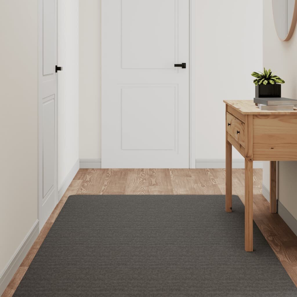vidaXL Пътека антрацит 100x180 см