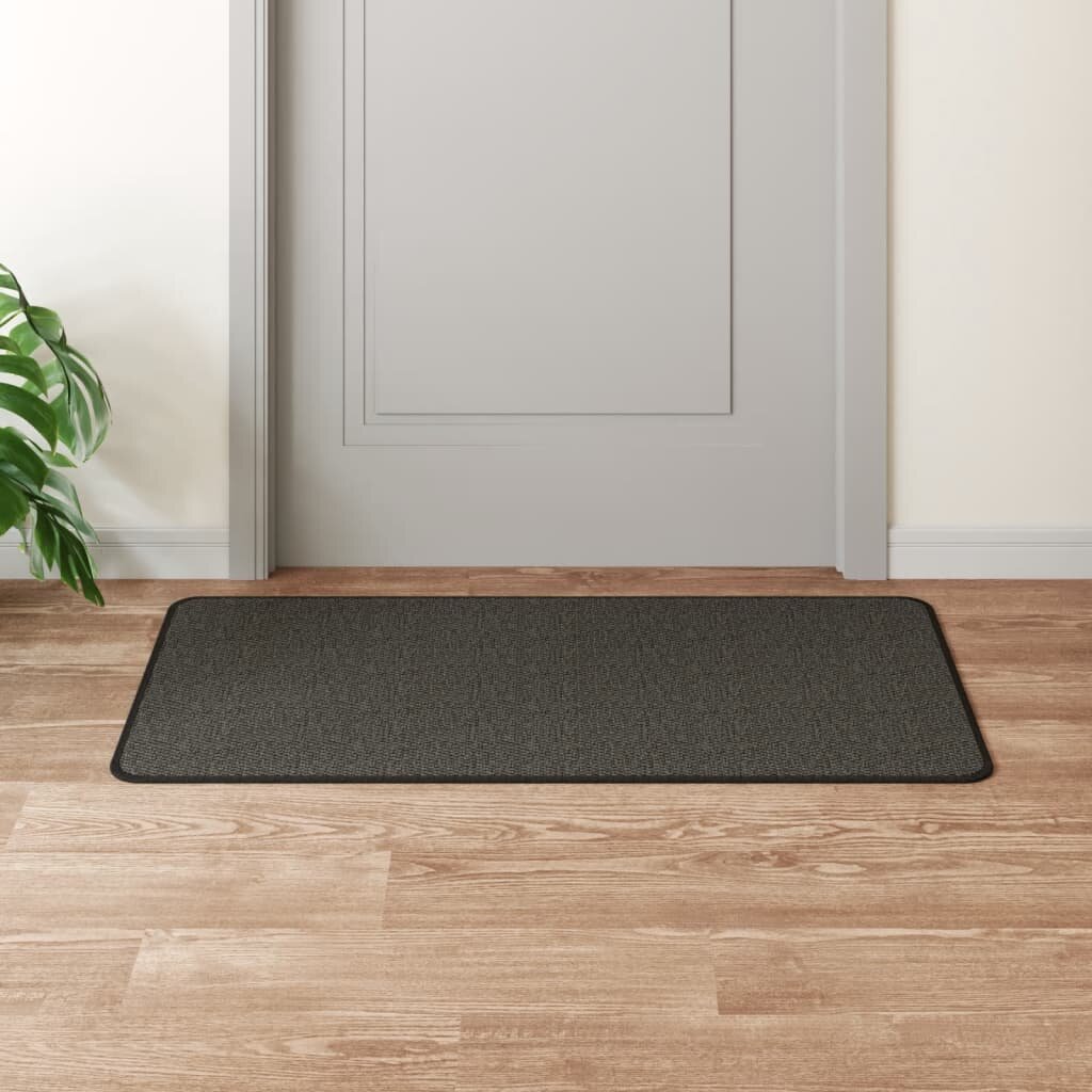 vidaXL Пътека сизалена визия антрацит 50x100 см