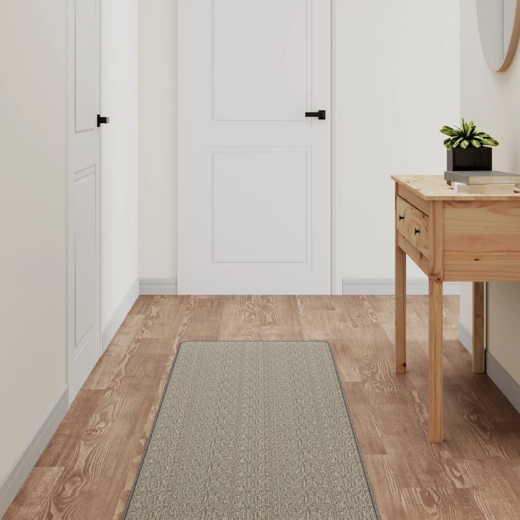 vidaXL Пътека сизалена визия platina 50x150 см