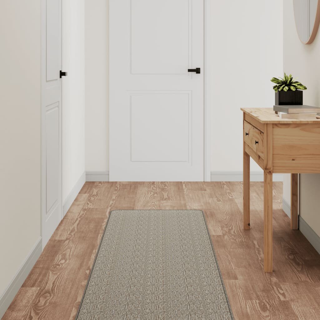 vidaXL Пътека сизалена визия platina 50x200 см