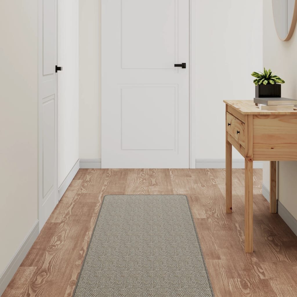 vidaXL Пътека сизалена визия platina 50x250 см