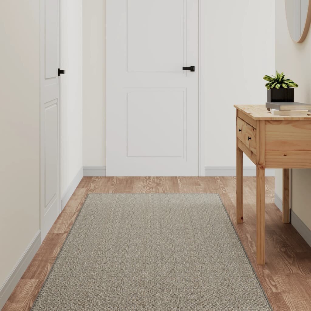 vidaXL Пътека сизалена визия platina 80x200 см