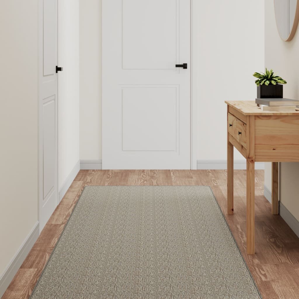 vidaXL Пътека сизалена визия platina 80x300 см
