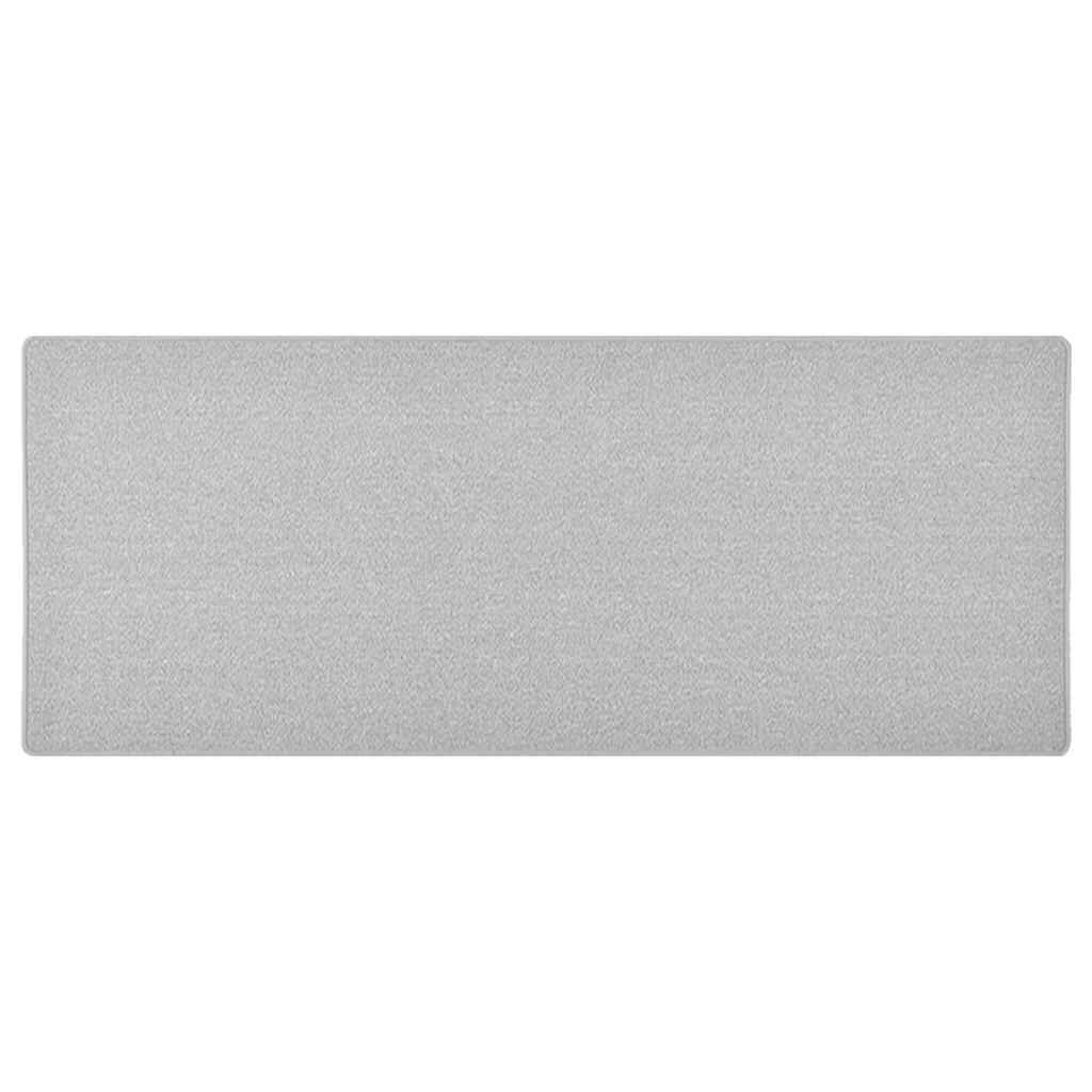 vidaXL Пътека светлосива 80x200 см