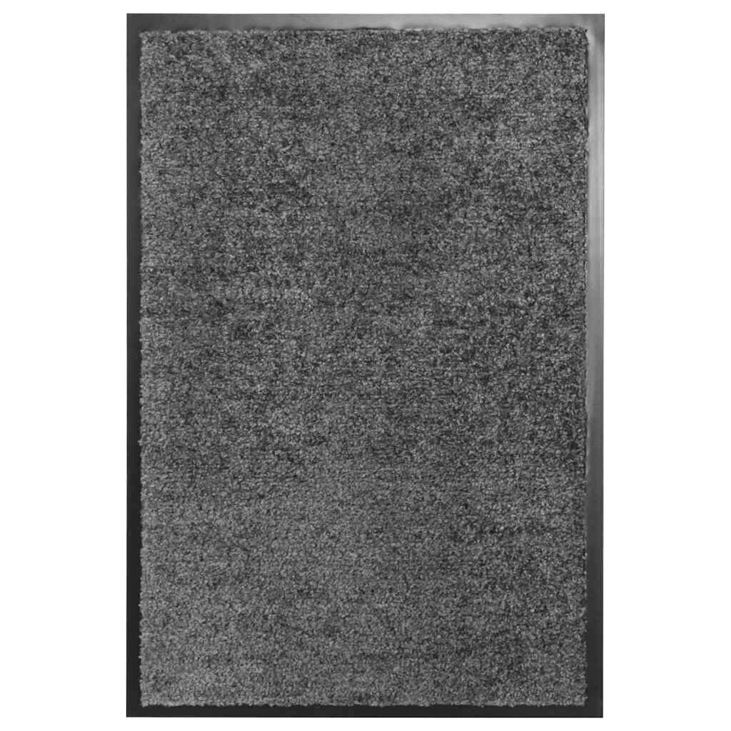 vidaXL Перима изтривалка антрацит 40x60 см