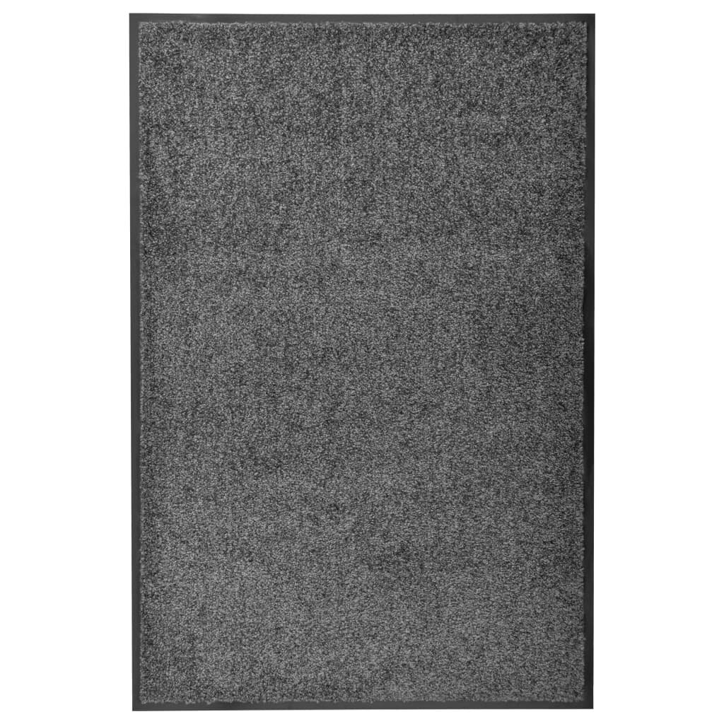 vidaXL Перима изтривалка антрацит 60x90 см