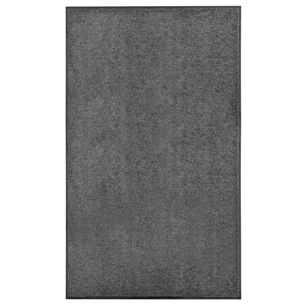 vidaXL Перима изтривалка антрацит 90x150 см