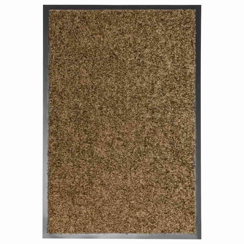 vidaXL Перима изтривалка кафява 40x60 см