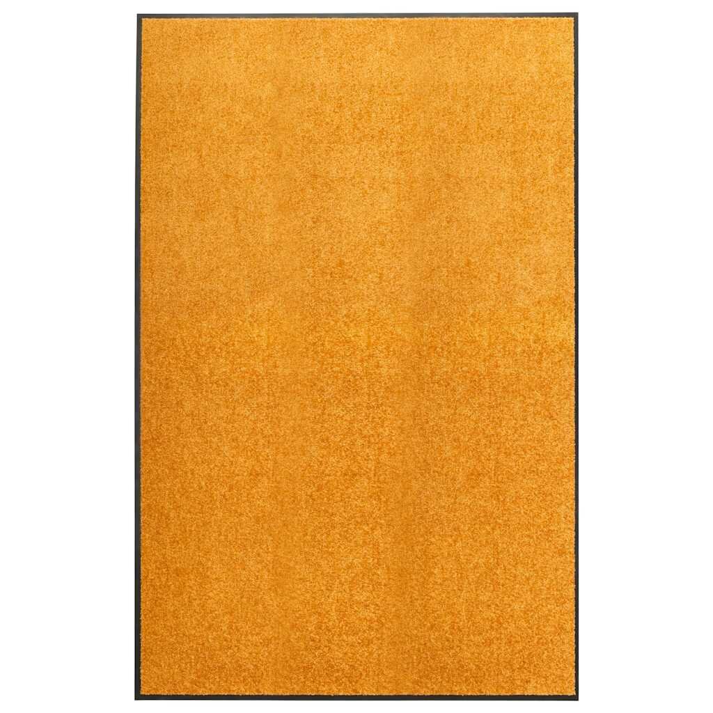 vidaXL Перима изтривалка оранжева 120x180 см