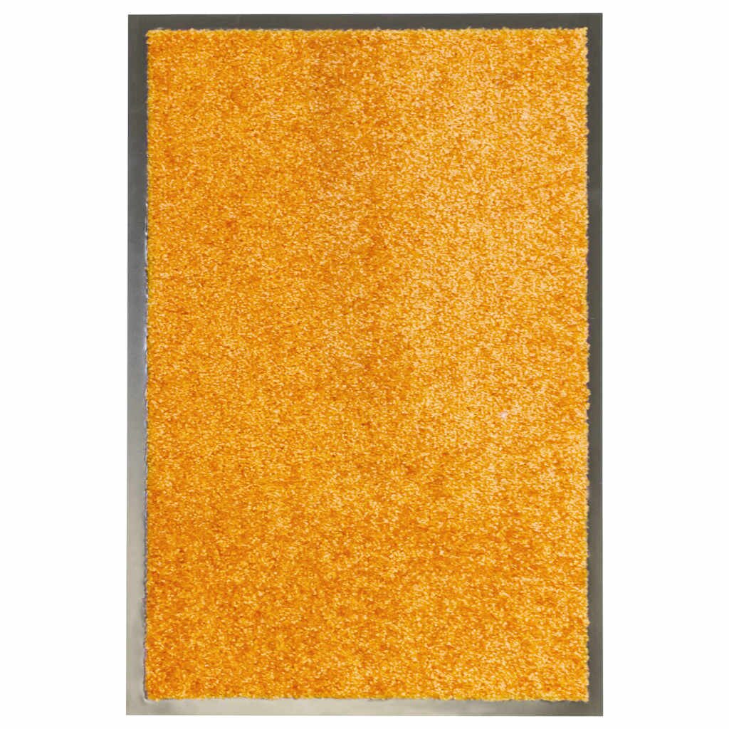 vidaXL Перима изтривалка оранжева 40x60 см