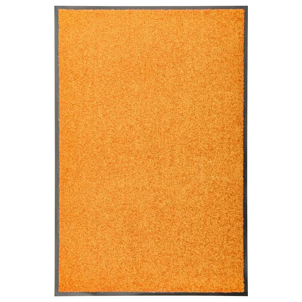 vidaXL Перима изтривалка оранжева 60x90 см