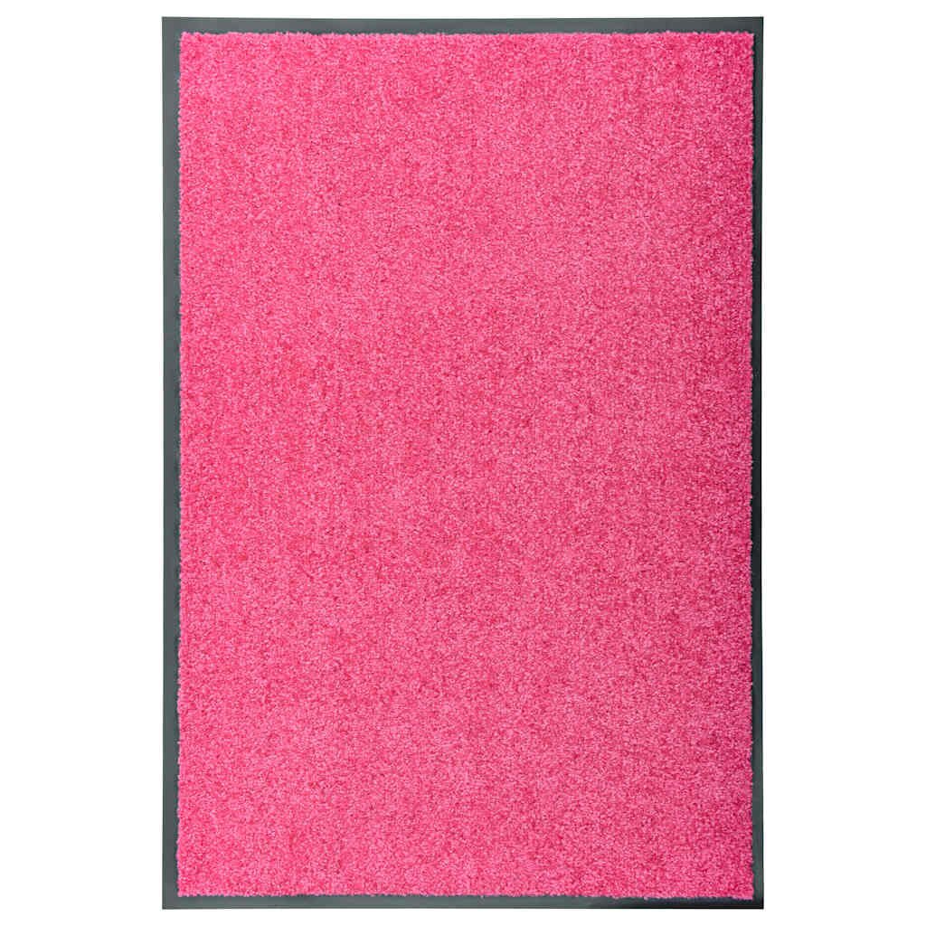 vidaXL Перима изтривалка розова 60x90 см