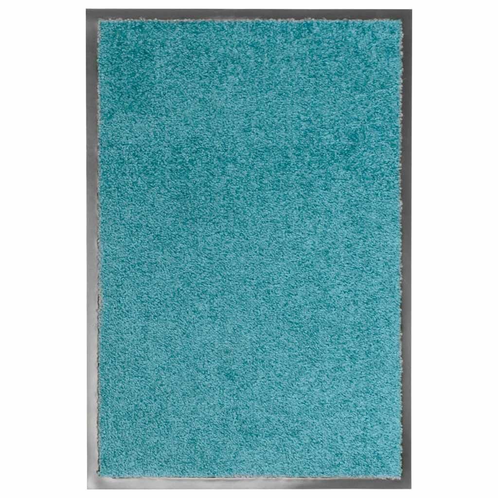 vidaXL Перима изтривалка синьо-зелена 40x60 см