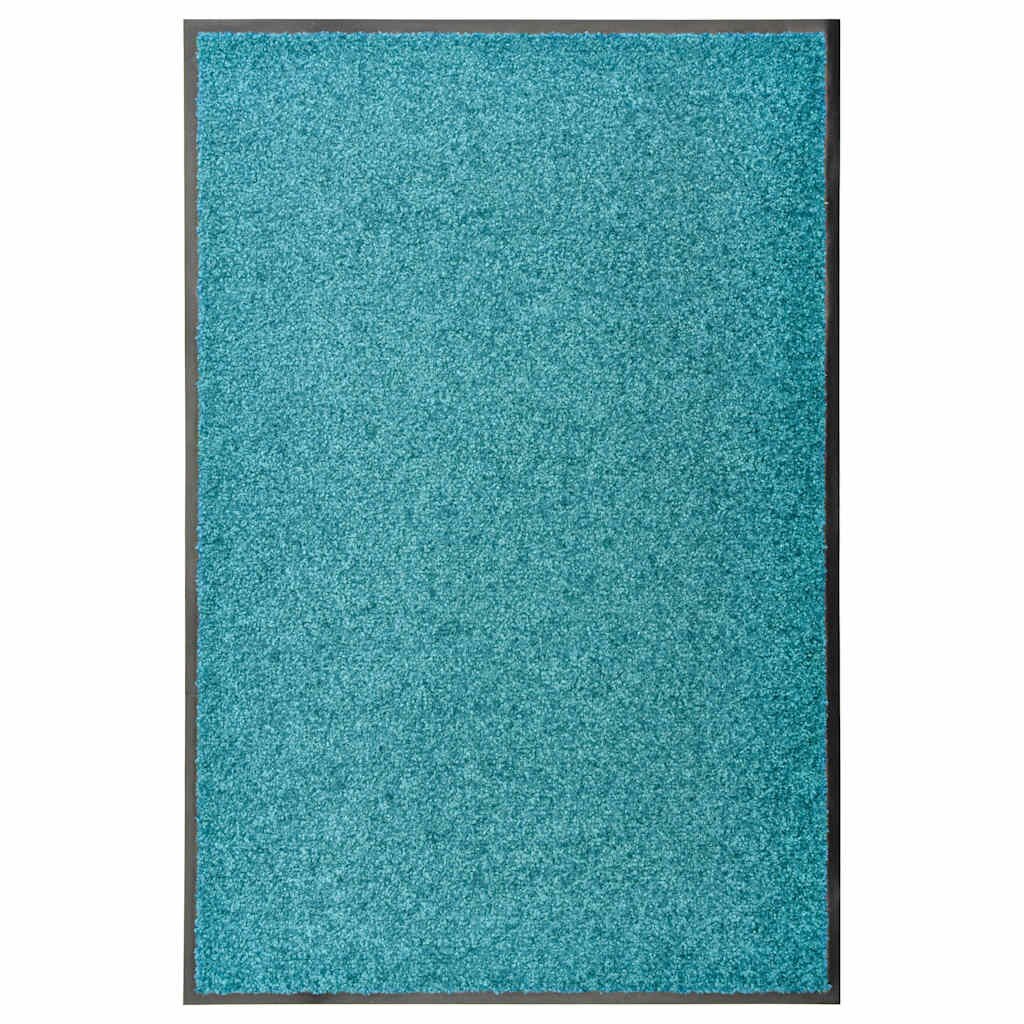 vidaXL Перима изтривалка синьо-зелена 60x90 см