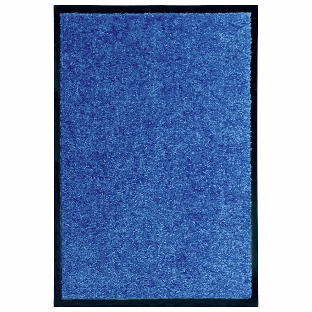 vidaXL Перима изтривалка синя 40x60 см