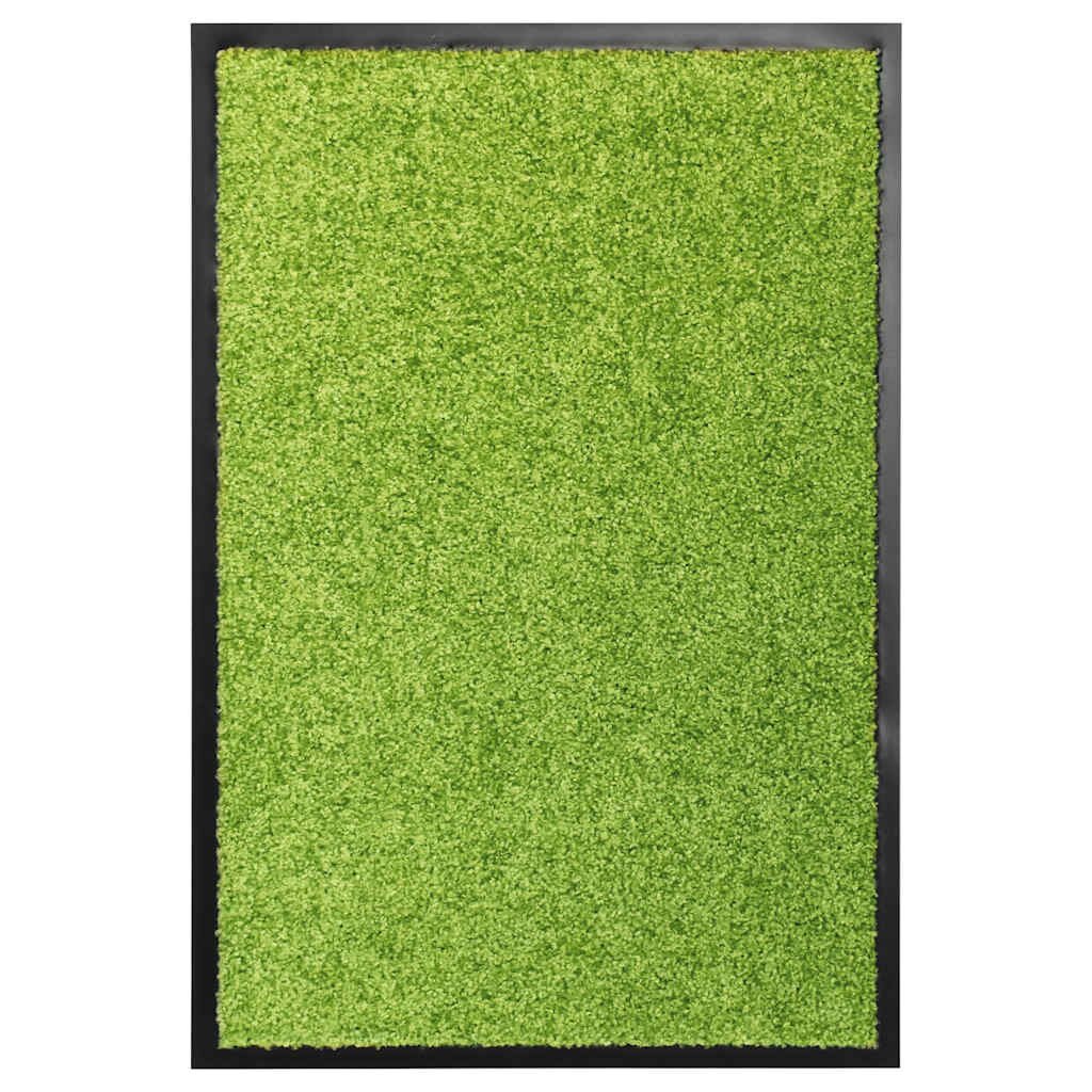 vidaXL Перима изтривалка зелена 40x60 см