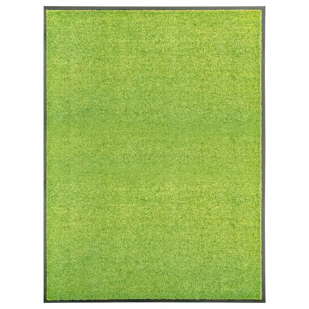 vidaXL Перима изтривалка зелена 90x120 см