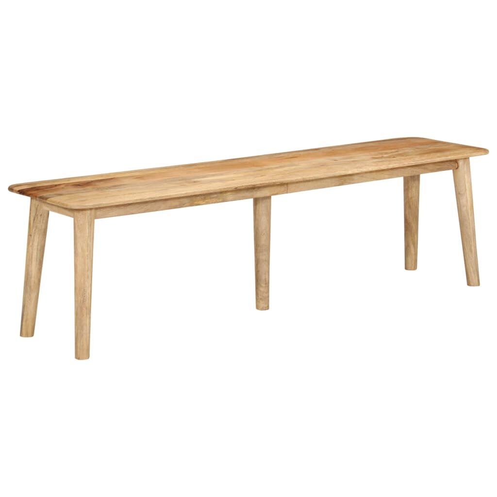 vidaXL Пейка 160x40x45 см мангово дърво масив