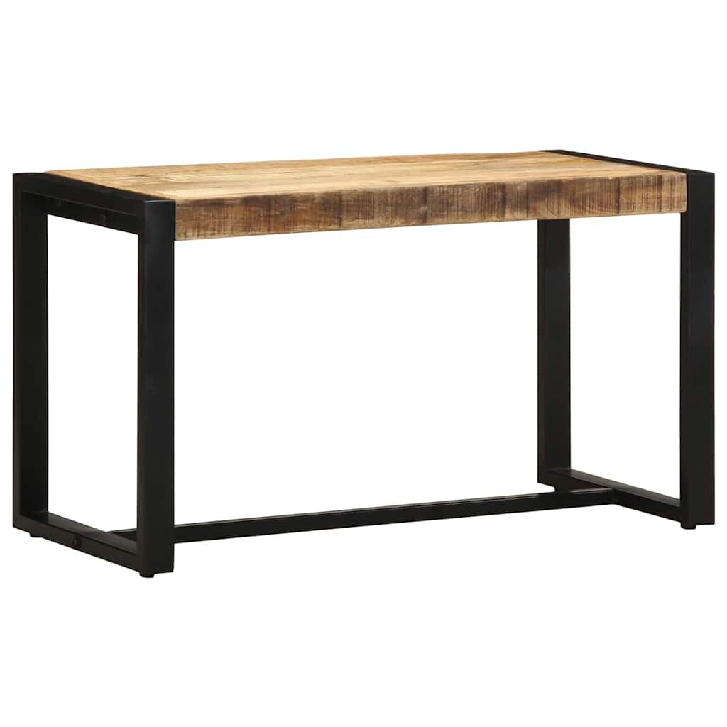 vidaXL Пейка 80x35x45 cm Масивна груба дървесина Манго