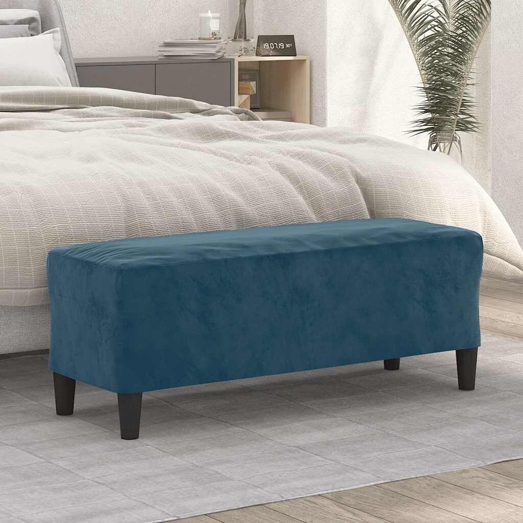 vidaXL Пейкасиня 100x35x41 см кадифе