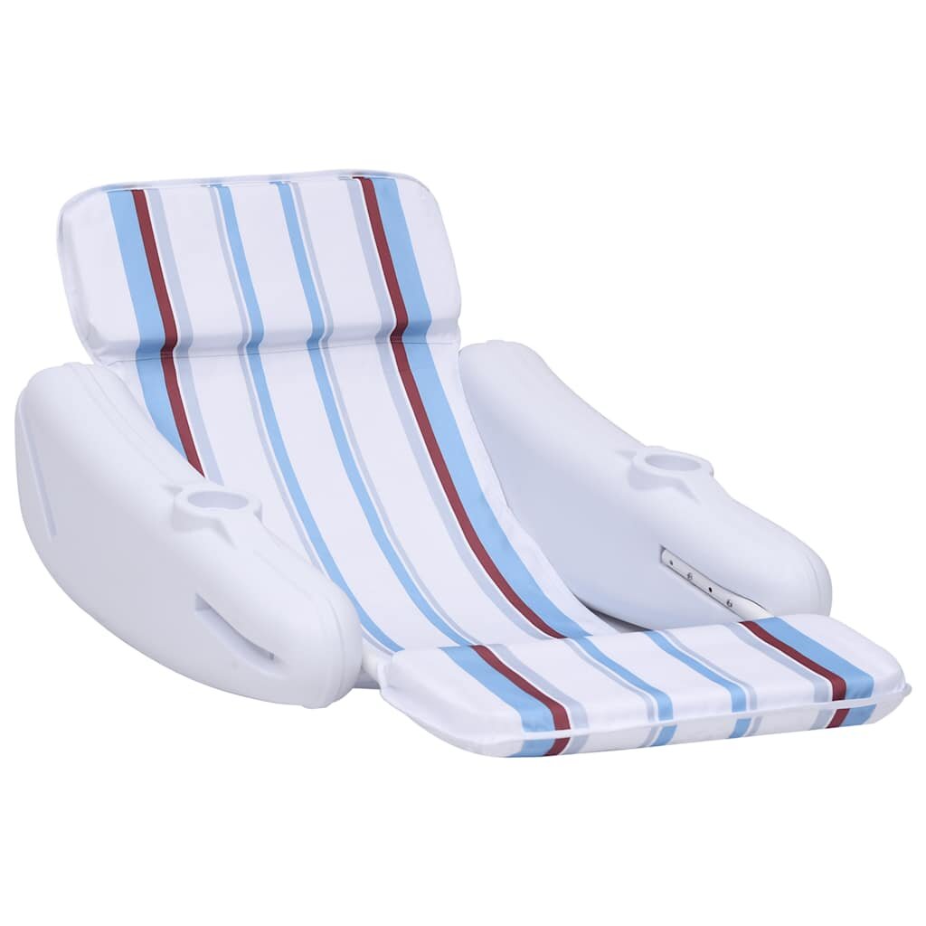 vidaXL Плаващ стол за басейн 140x83x60 см