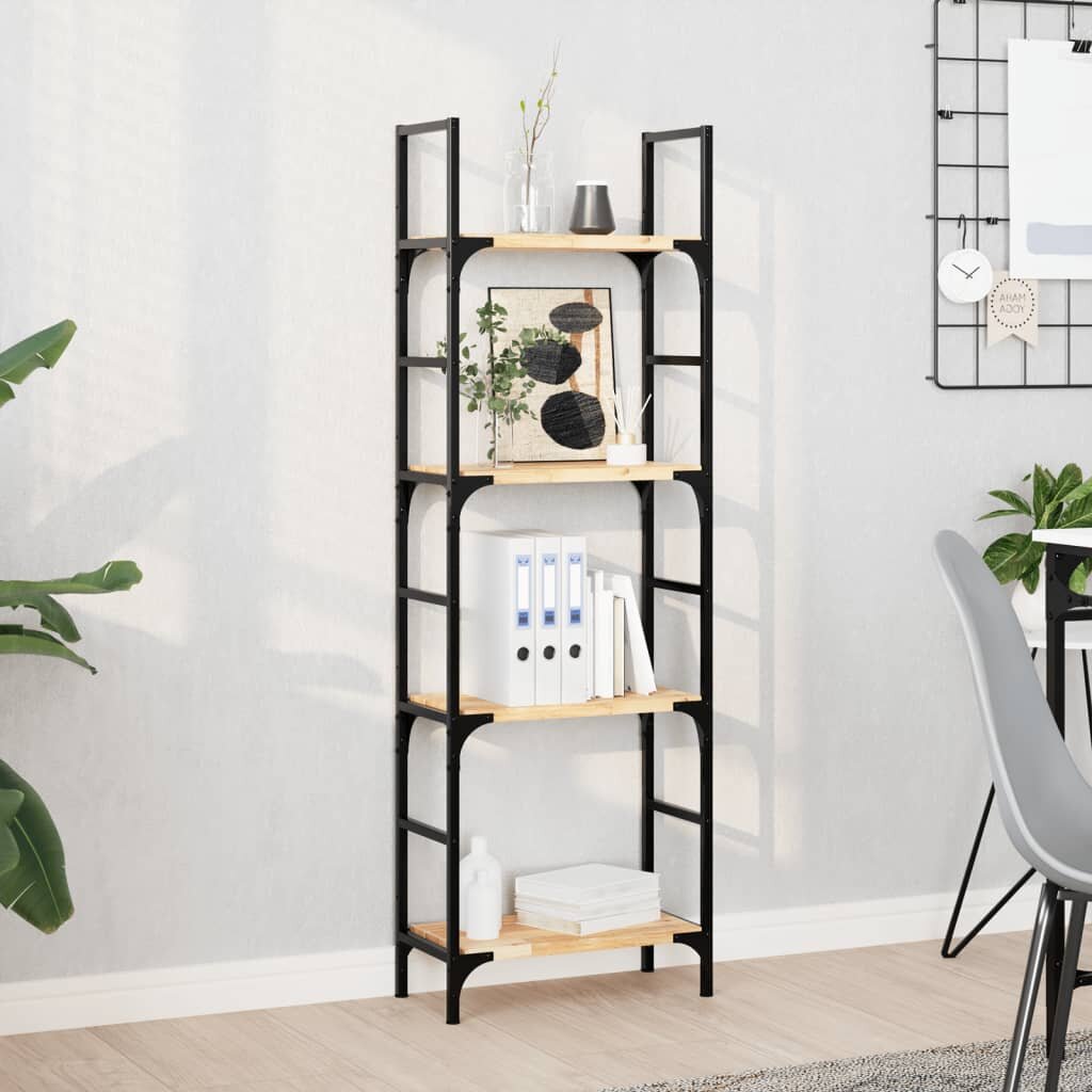 vidaXL Плаващи рафтове 3 бр. 60x20x2 см необработена масивна дървесина акация