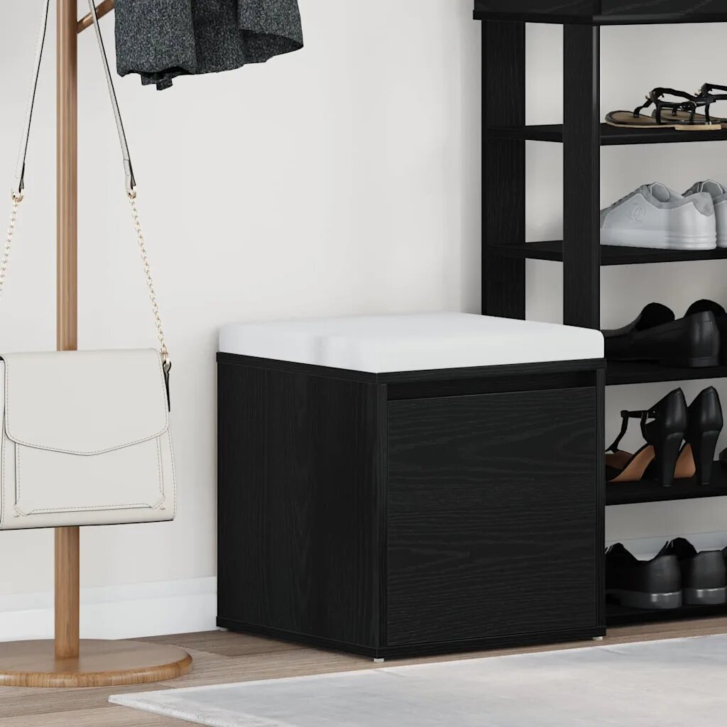 vidaXL Плика Черния дъб 405 x 40 x 40 см Инженерна дървесина