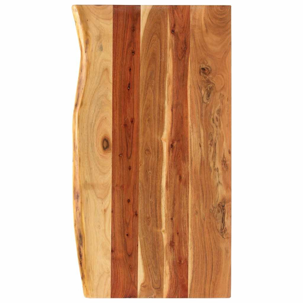 vidaXL Плот за баня акация масив 100x52x38 см