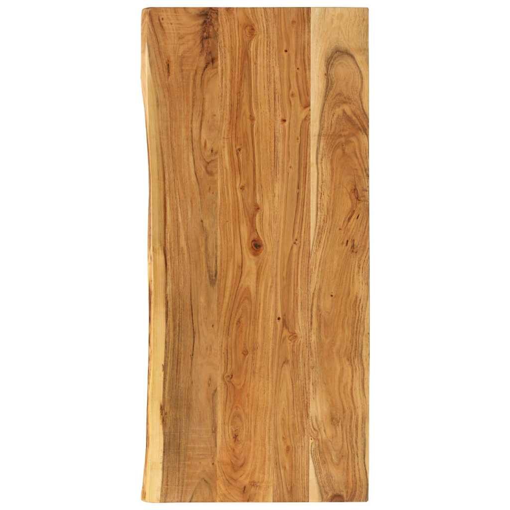 vidaXL Плот за баня акация масив 114x52x25 см