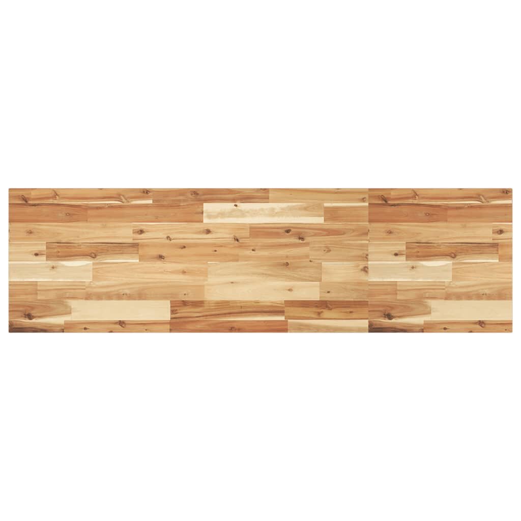 vidaXL Плот за баня маслен финиш 140x40x2 см масивно дърво акация