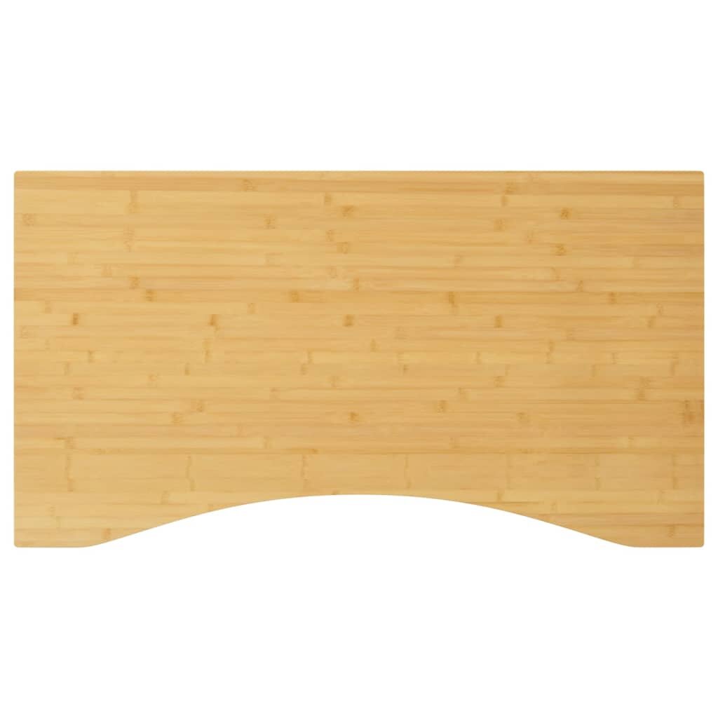 vidaXL Плот за бюро 100x60x25 см бамбук