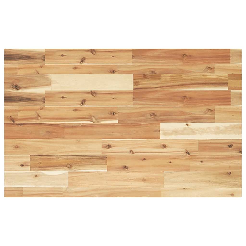 vidaXL Плот за бюро маслен финиш 100x50x4 см масивно дърво акация