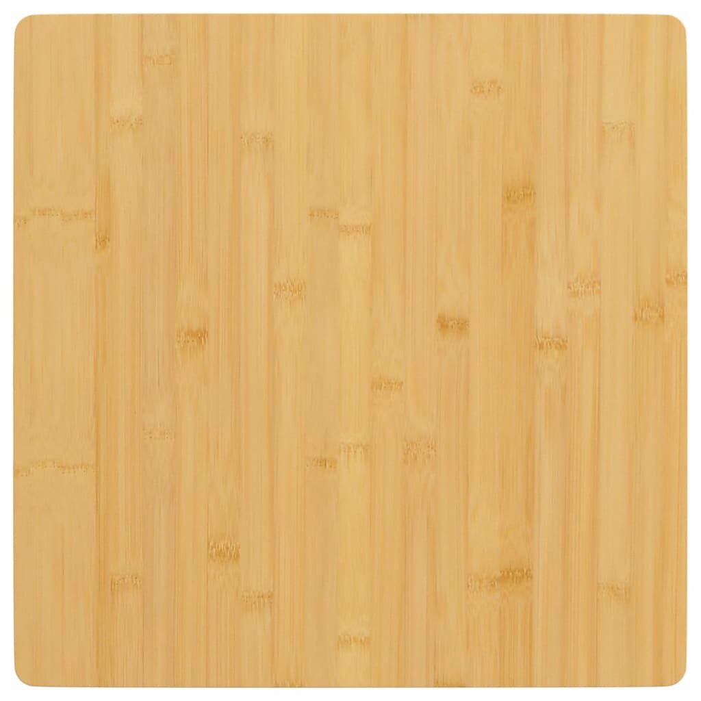 vidaXL Плот за маса 50x50x15 см бамбук