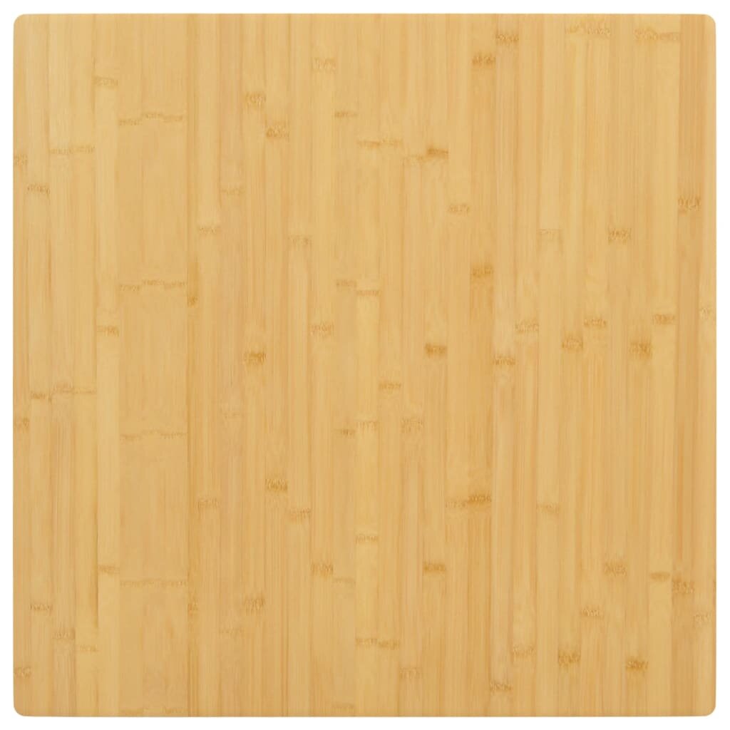 vidaXL Плот за маса 80x80x15 см бамбук